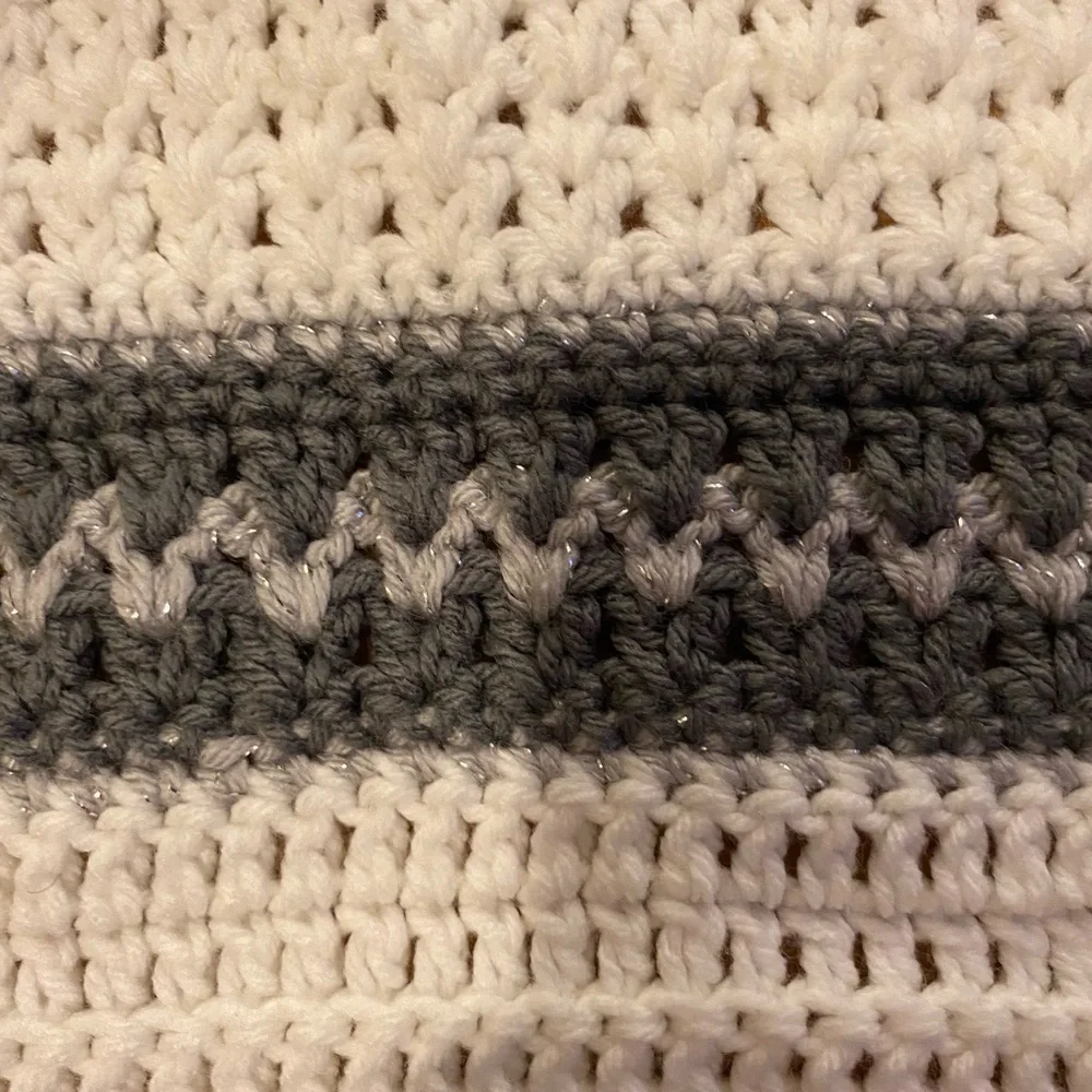 Hand Crafted Crochet Baby Blanket 45” x 45” (GE)